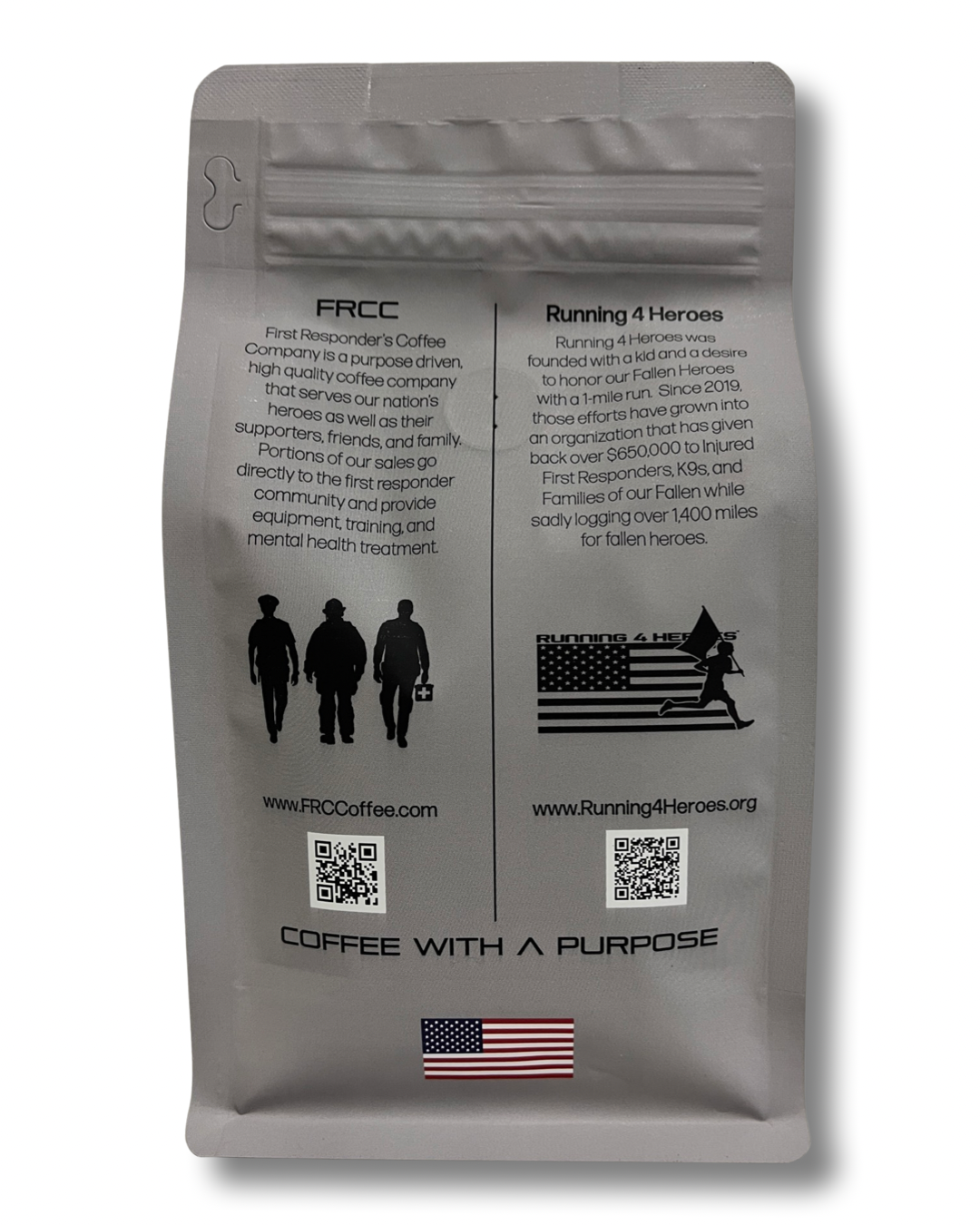 Coffee 12oz Running For Heroes